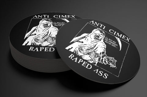 Anti Cimex Raped Ass Coaster