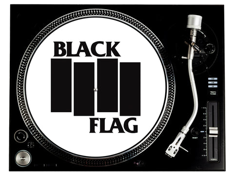 Black Flag Slipmat (White)