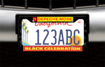 Depeche Mode Black Celebration License Plate Frame