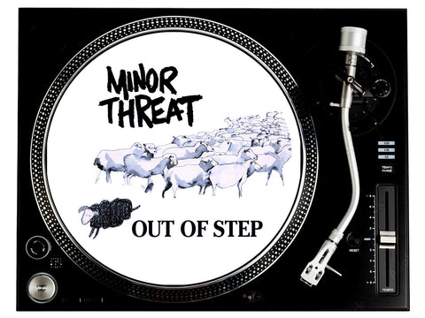 Minor Threat Out of Step Slipmat