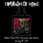 Misfits Earth A.D. Black Tote Bag