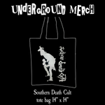 Southern Death Cult Black Tote Bag