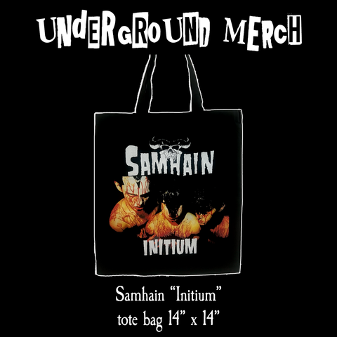 Samhain Initium Black Tote Bag