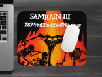 Samhain November Coming Fire Mousepad