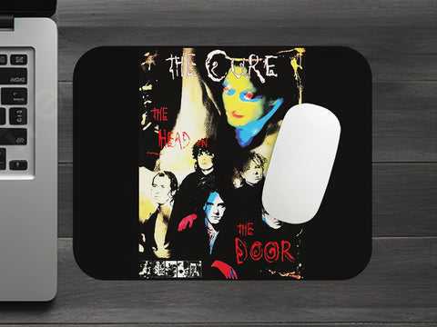 The Cure Head on the Door Mousepad